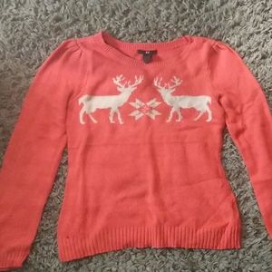 Salmon Deer H&M sweater